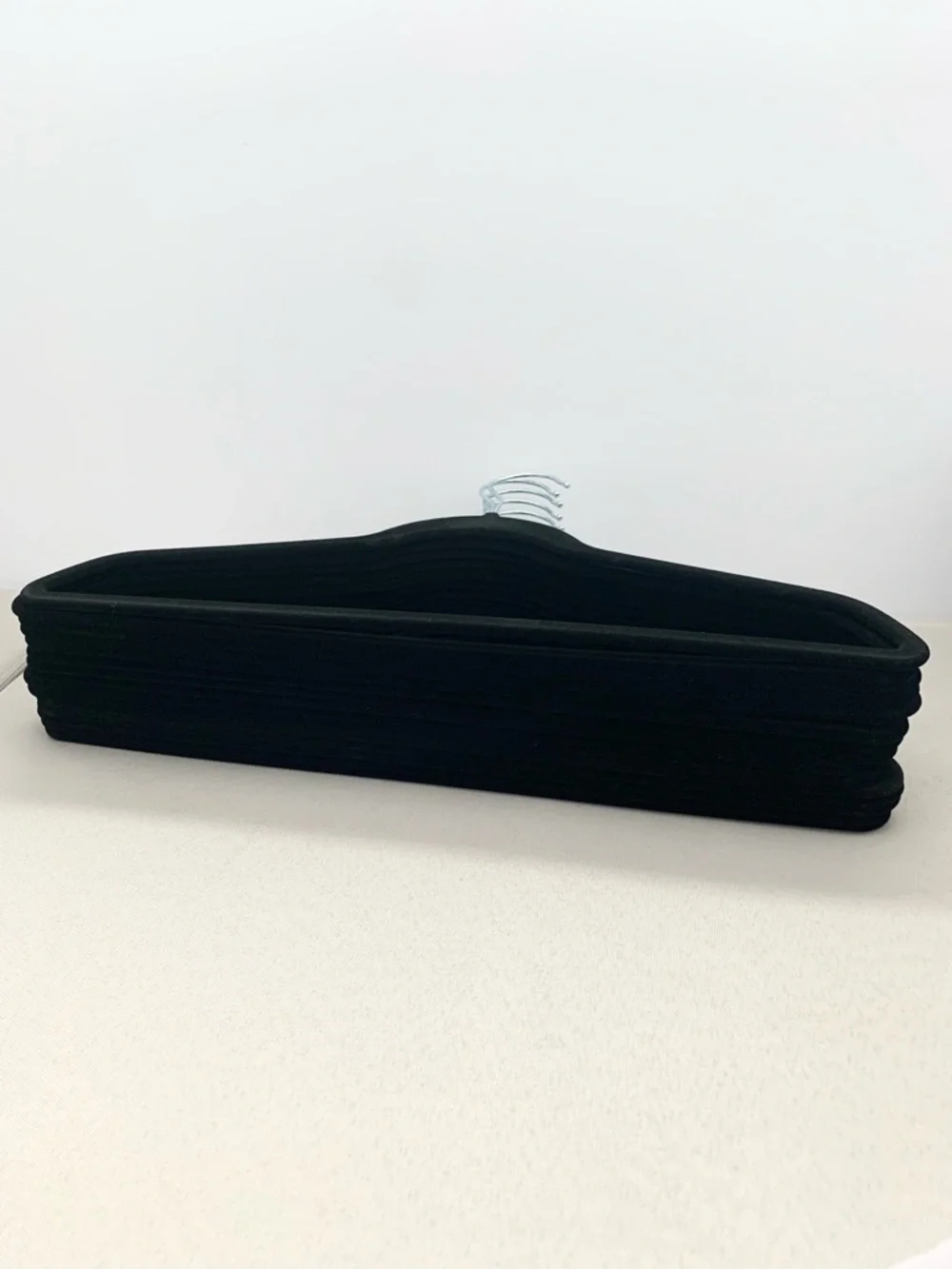 NEW Black Velvet hangers set of 15